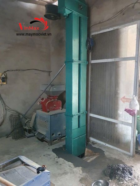 Gầu Tải Thóc Công Nghiệp 3 Pha Turbo GT70