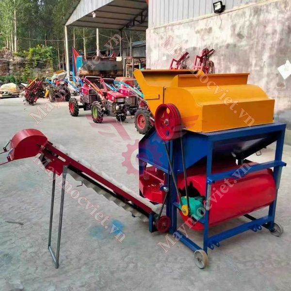 Máy tuốt lạc, tuốt đậu phộng tươi và khô Turbo TL500