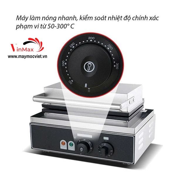 Máy Làm Bánh Waffle Xúc Xích Công Nghiệp Turbo X6