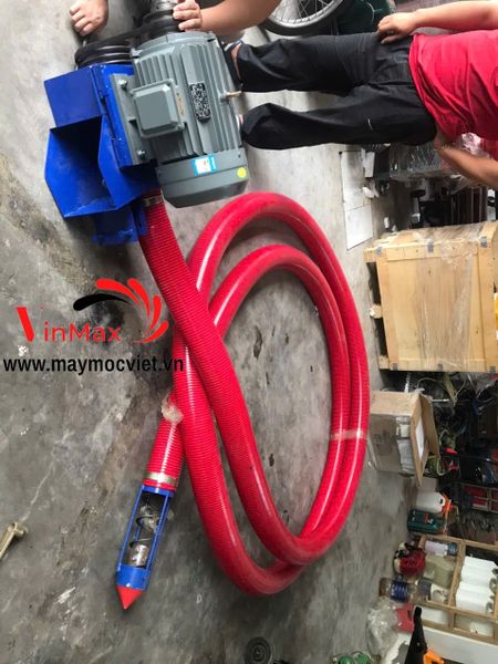 Máy Hút Nông Sản Ống Mềm Turbo TB1275 Dài 12m – Gắn Motor 7.5kW