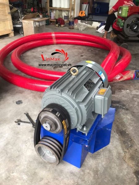 Máy Hút Nông Sản Ống Mềm Turbo TB1275 Dài 12m – Gắn Motor 7.5kW