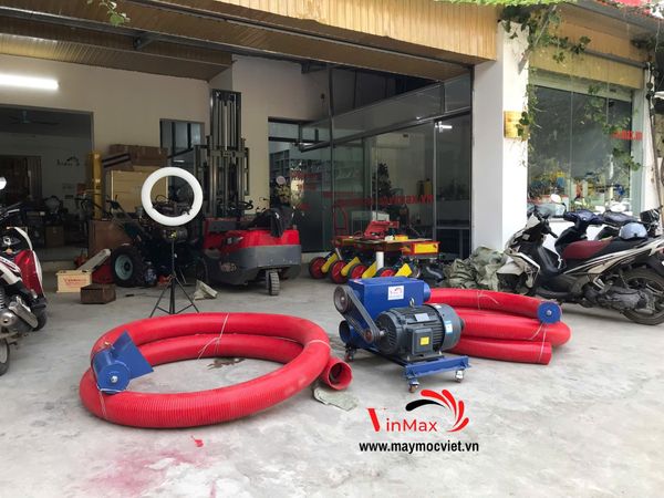 Máy Hút Nông Sản Cáp Mềm 15 Mét 2 Đầu 3 Pha 15kW Turbo TBH7815