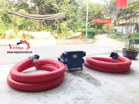 Máy Hút Nông Sản Cáp Mềm 15 Mét 2 Đầu 3 Pha 15kW Turbo TBH7815