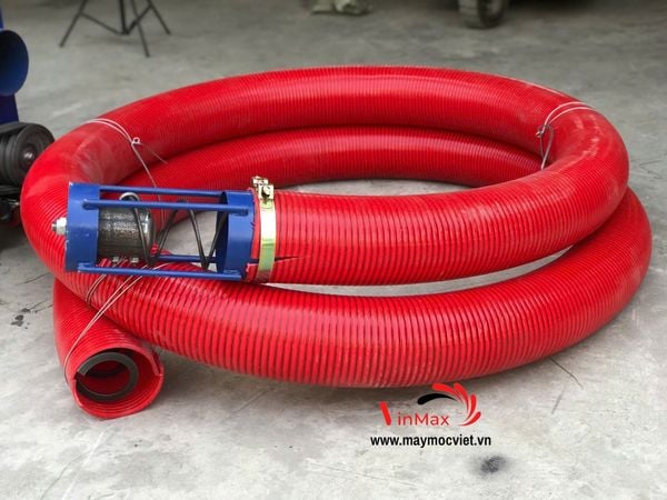 Máy Hút Nông Sản Cáp Mềm 15 Mét 2 Đầu 3 Pha 15kW Turbo TBH7815