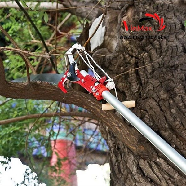 Kéo cắt cành trên cao 5m giật dây Turbo TBC05