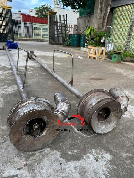 Máy Hút Bùn Chạy Điện 3 Pha Inox
