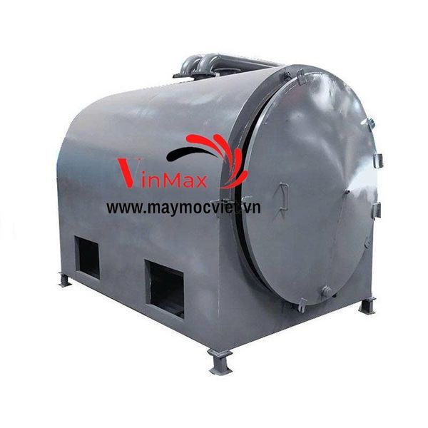Lò nung cacbon hóa than mùn cưa Turbo