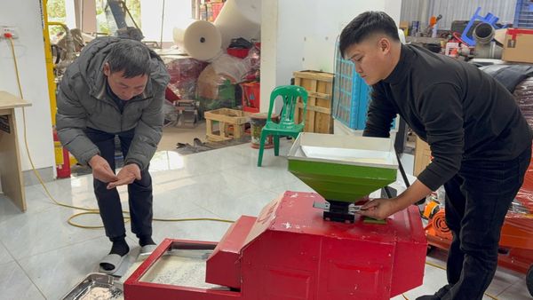 MÁY LỌC SẠN GẠO SÀNG RUNG MINI TAKYO TK400S