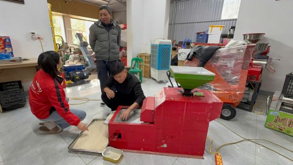 MÁY LỌC SẠN GẠO SÀNG RUNG MINI TAKYO TK400S