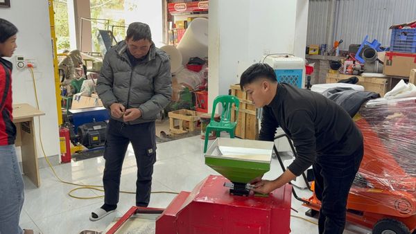 MÁY LỌC SẠN GẠO SÀNG RUNG MINI TAKYO TK400S