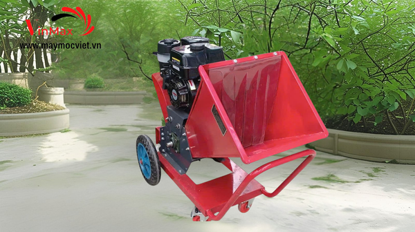 Máy băm cành cây, tàu lá mini Kawasaki BCK70