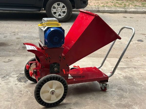 Máy Băm Cành Cây Dọn Vườn Mini Chạy Điện Turbo BCD3500