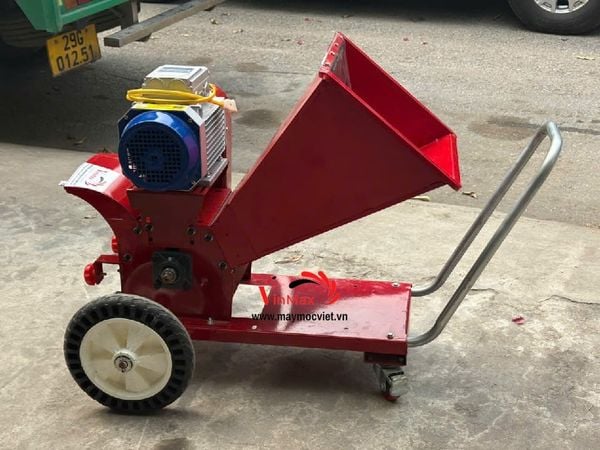 Máy Băm Cành Cây Dọn Vườn Mini Chạy Điện Turbo BCD3500