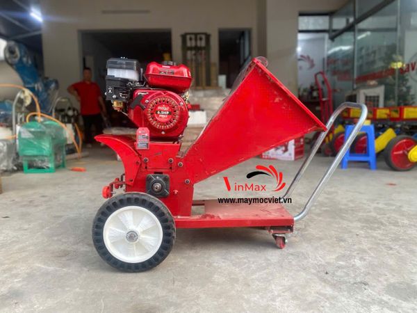 Máy Băm Cành Mini Chạy Xăng 6.5HP Pona PN65
