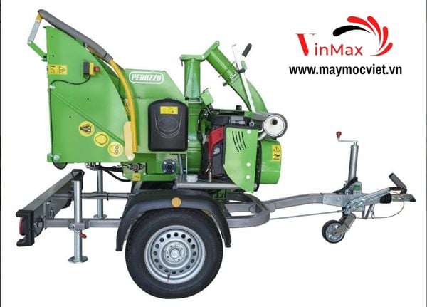Máy băm cành cây công nghiệp Turbo TB817