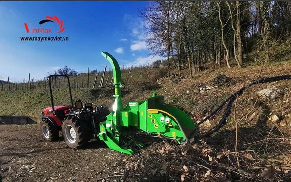 Máy băm cành cây công nghiệp Turbo TB817