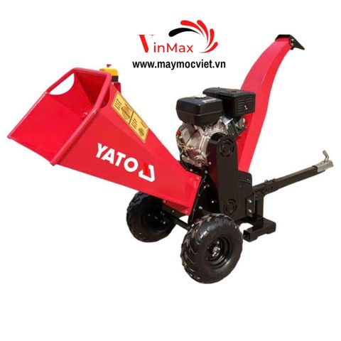 Máy Băm Dăm Gỗ 15cm Động Cơ Xăng 15HP Yato YT31501