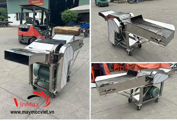 Máy Băm Cỏ Voi, Thân Ngô Inox Turbo TBG400 — Hiệu Suất Lớn, Dành Cho Trang Trại Chăn Nuôi