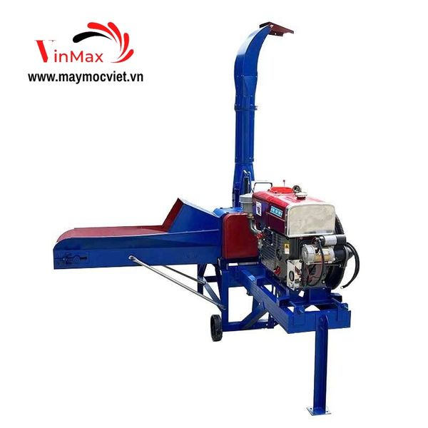 Máy băm cỏ voi công nghiệp băng tải đầu nổ D15 Turbo TBC3015