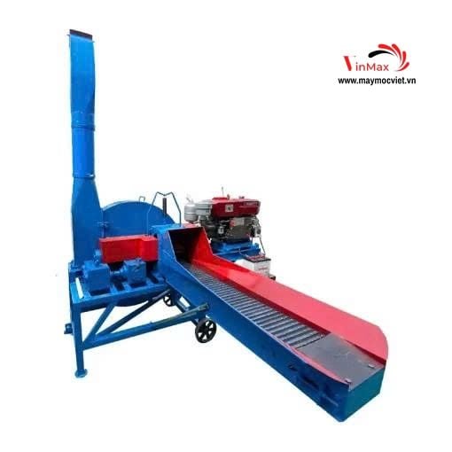 Máy băm cỏ voi công nghiệp băng tải đầu nổ D15 Turbo TBC3015