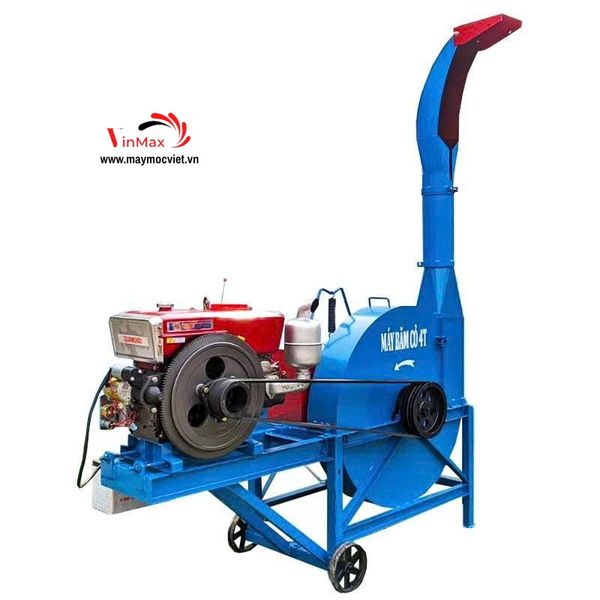 Máy băm cỏ voi công nghiệp băng tải đầu nổ D24 Turbo TBC4024