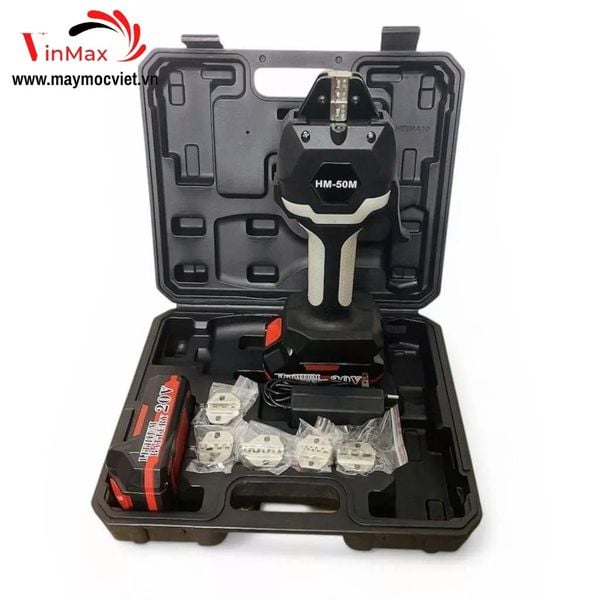 Kìm Ép Cos Thủy Lực Dùng Pin Sạc HM-50M