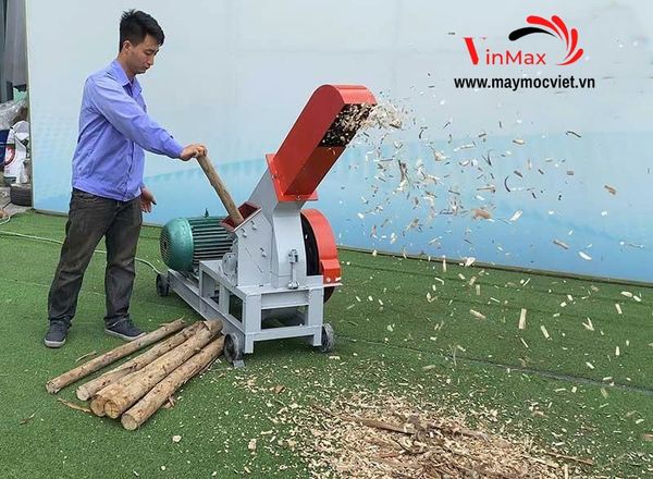 Máy Băm Gỗ Mảnh Vinmax 2T