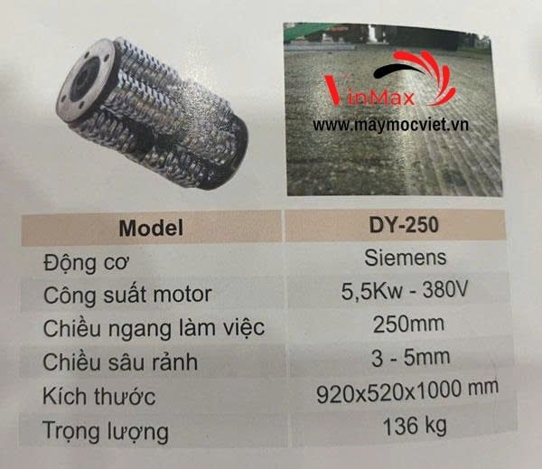 Máy băm nền tạo nhám bê tông Simens (5.5KW)