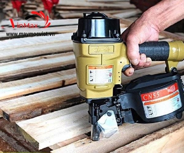 Súng Bắn Đinh Cuộn Pallet Xoắn Meite CN55
