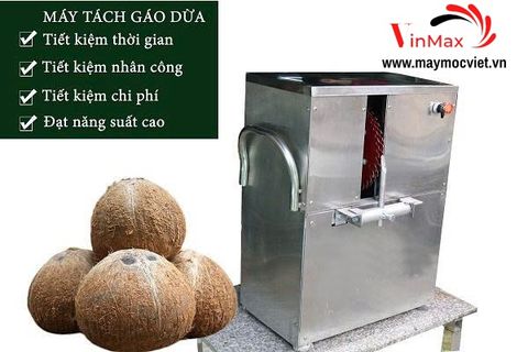 Máy Tách Gáo Dừa Khô VMD400
