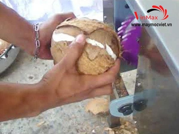 Máy Tách Gáo Dừa Khô VMD400