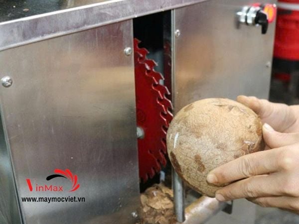 Máy Tách Gáo Dừa Khô VMD400