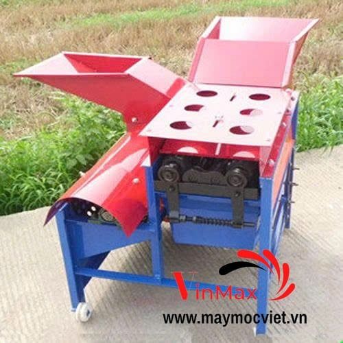 MÁY LỘT VỎ, TÁCH HẠT NGÔ – BẮP 2 TRONG 1 LOẠI 4 TRỤC TURBO TBH04