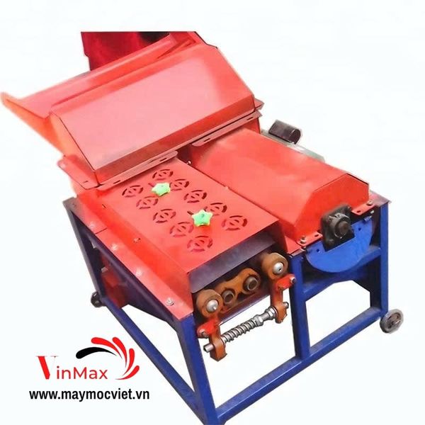 MÁY LỘT VỎ, TÁCH HẠT NGÔ – BẮP 2 TRONG 1 LOẠI 4 TRỤC TURBO TBH04