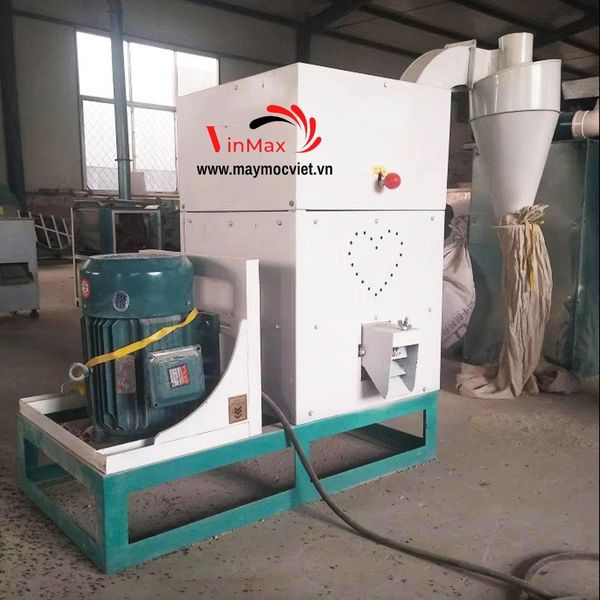 Máy Bóc Vỏ Đậu Xanh, Đậu Đen, Đậu Nành Khô Tự Động 200–300kg/h Turbo BV750