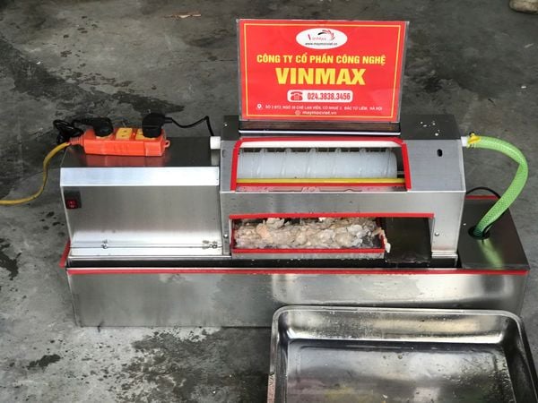 Máy bóc vỏ trứng gà mini Turbo TBG60