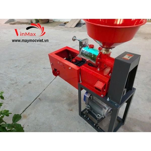 Máy Xát Vỏ Đậu Nành Sàng Lọc Sạn Hộp XTB555