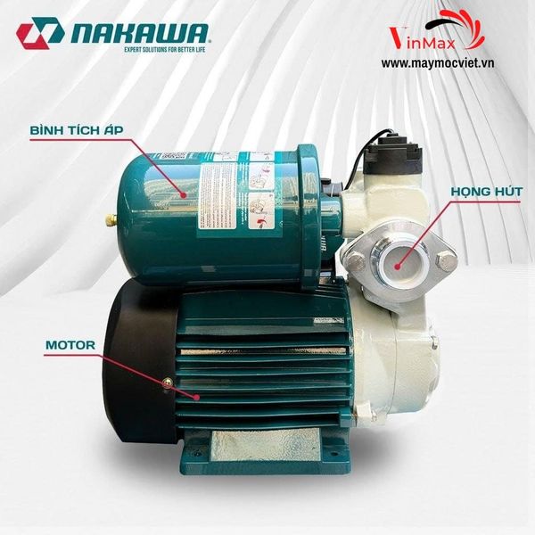 Máy Bơm Tăng Áp Thông Minh NAKAWA NK-BP450A