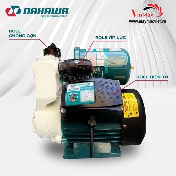 Máy Bơm Tăng Áp Thông Minh NAKAWA NK-BP450A