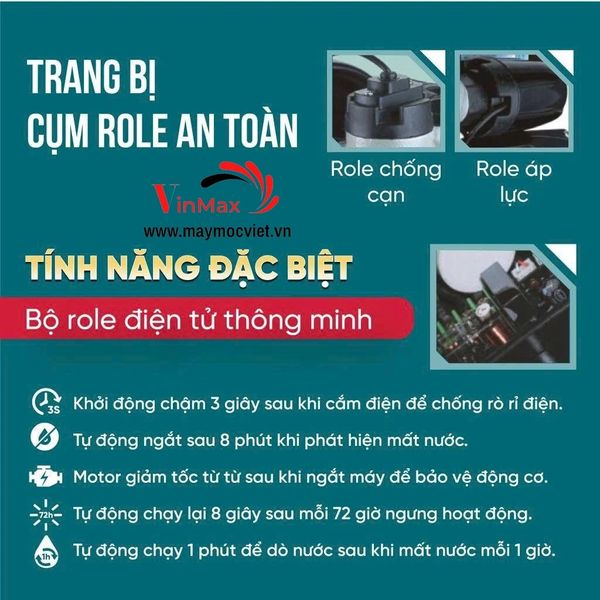 Máy Bơm Tăng Áp Thông Minh NAKAWA NK-BP650A