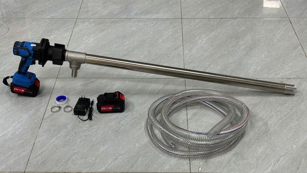 Bơm Dầu Nhớt, Hóa Chất Thùng Phuy Chạy Pin Turbo TBB1000