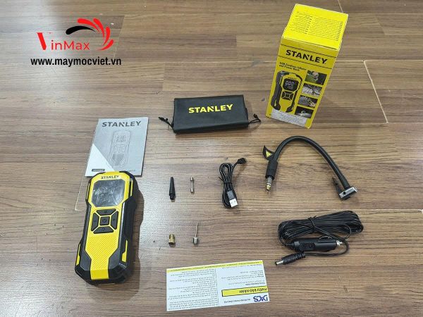Máy bơm hơi dùng pin Stanley SXIF0101 (Tích hợp đèn Led & sạc dự phòng)