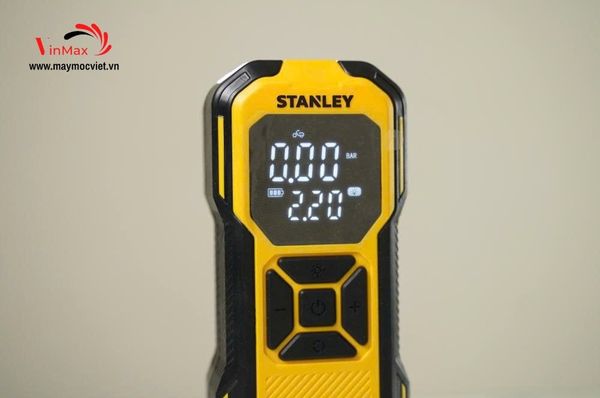 Máy bơm hơi dùng pin Stanley SXIF0101 (Tích hợp đèn Led & sạc dự phòng)