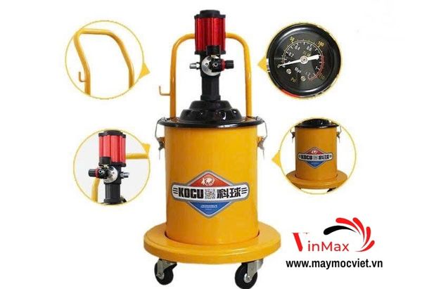 Máy bơm mỡ 38L khí nén AG38