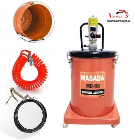 Máy bơm mỡ khí nén Masada MD60