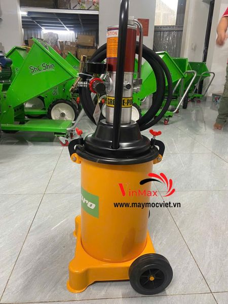 Máy bơm mỡ 12L khí nén AG12