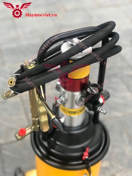 Máy bơm mỡ 12L khí nén AG12