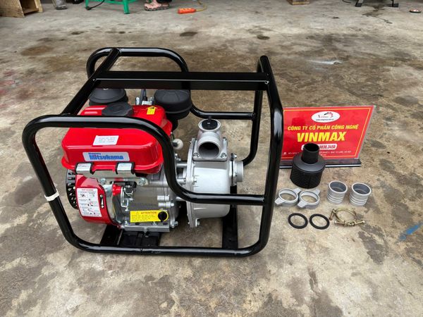 Máy bơm nước chạy dầu Mitsukama H200 (họng 60 mm)