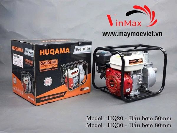 Máy Bơm Nước Chạy Xăng HUQAMA HQ30 6.5HP