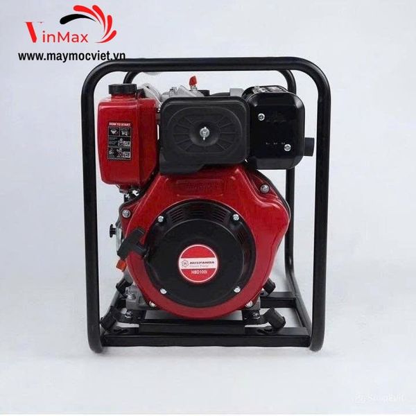 Máy Bơm Nước Dầu Huspanda HBD 100i 10HP họng 100